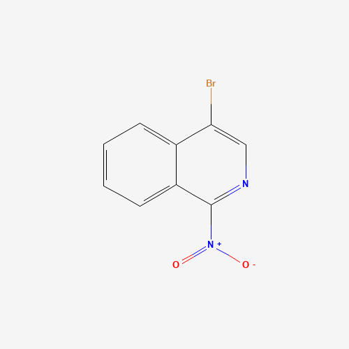 182184-81-2 4-bromo-1-nitroisoquinoline chemical structure