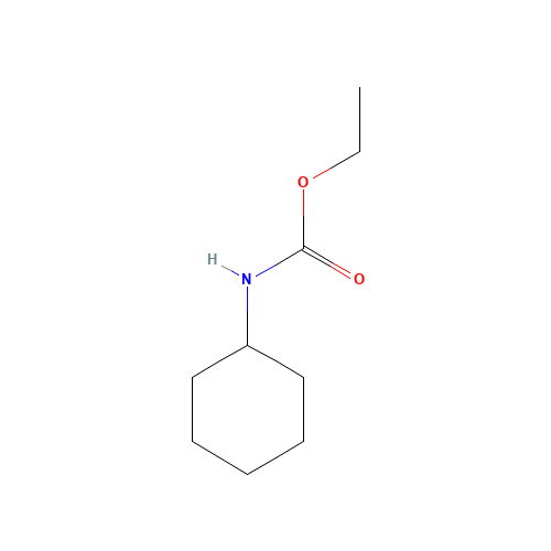 1541-19-1 ethyl N-cyclohexylcarbamate chemical structure