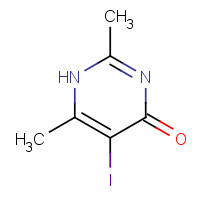 83410-37-1 5-iodo-2,6-dimethyl-1H-pyrimidin-4-one chemical structure