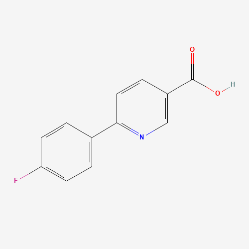 223127-24-0 6-(4-fluorophenyl)pyridine-3-carboxylic acid chemical structure