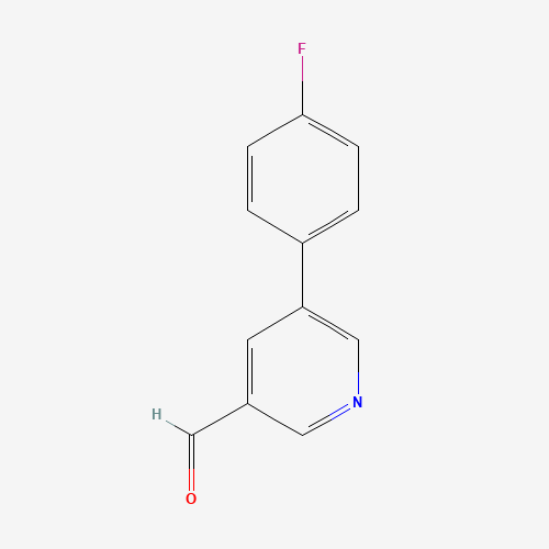 381684-96-4 5-(4-fluorophenyl)pyridine-3-carbaldehyde chemical structure