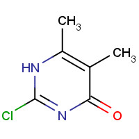 178308-35-5 2-chloro-5,6-dimethyl-1H-pyrimidin-4-one chemical structure