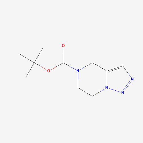 1245782-69-7 tert-butyl 6,7-dihydro-4H-triazolo[1,5-a]pyrazine-5-carboxylate chemical structure