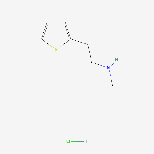 7404-71-9 N-methyl-2-thiophen-2-ylethanamine;hydrochloride chemical structure