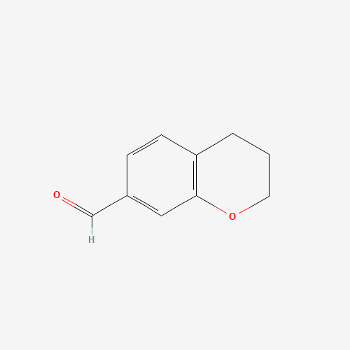124362-47-6 3,4-dihydro-2H-chromene-7-carbaldehyde chemical structure