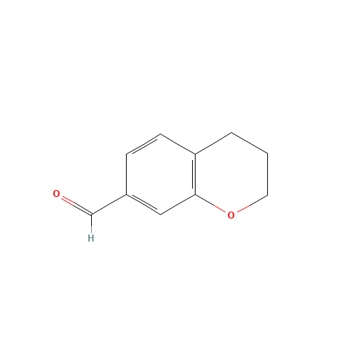 124362-47-6 3,4-dihydro-2H-chromene-7-carbaldehyde chemical structure