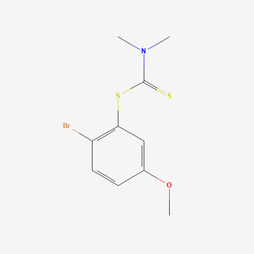 115768-57-5 (2-bromo-5-methoxyphenyl) N,N-dimethylcarbamodithioate chemical structure