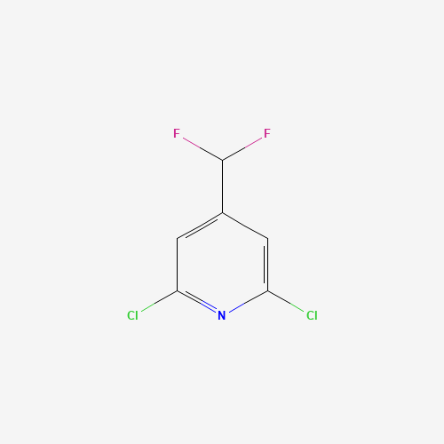 1201675-01-5 2,6-dichloro-4-(difluoromethyl)pyridine chemical structure