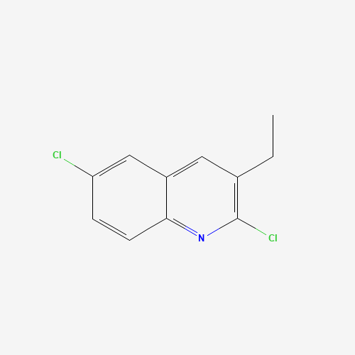 1031927-99-7 2,6-dichloro-3-ethylquinoline chemical structure