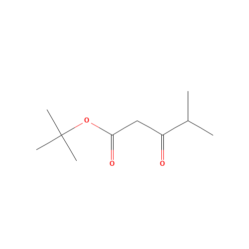 94250-54-1 tert-butyl 4-methyl-3-oxopentanoate chemical structure