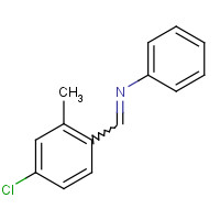 80617-35-2 1-(4-chloro-2-methylphenyl)-N-phenylmethanimine chemical structure