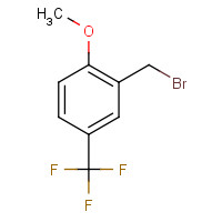 685126-88-9 2-(bromomethyl)-1-methoxy-4-(trifluoromethyl)benzene chemical structure