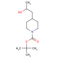 1126084-33-0 tert-butyl 4-(2-hydroxypropyl)piperidine-1-carboxylate chemical structure