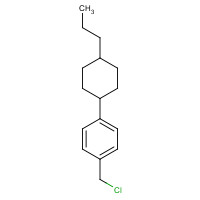 93205-81-3 1-(chloromethyl)-4-(4-propylcyclohexyl)benzene chemical structure