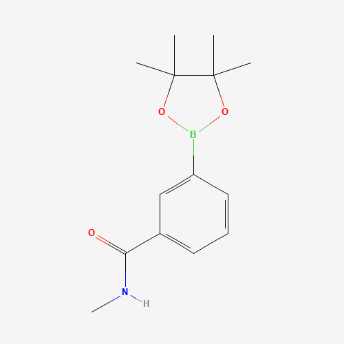 1197171-76-8 N-methyl-3-(4,4,5,5-tetramethyl-1,3,2-dioxaborolan-2-yl)benzamide chemical structure