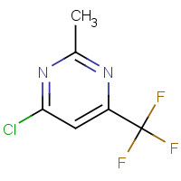 5993-98-6 4-chloro-2-methyl-6-(trifluoromethyl)pyrimidine chemical structure