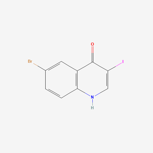 1260886-58-5 6-bromo-3-iodo-1H-quinolin-4-one chemical structure