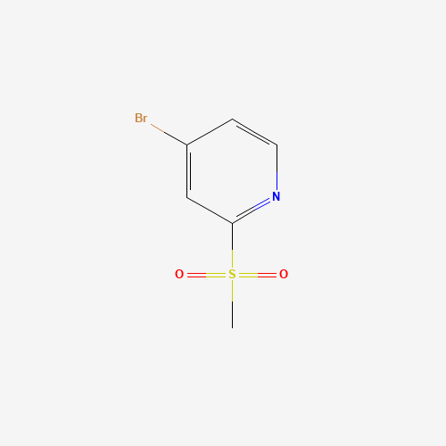 1209459-93-7 4-bromo-2-methylsulfonylpyridine chemical structure