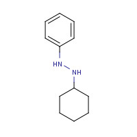 53656-81-8 1-cyclohexyl-2-phenylhydrazine chemical structure