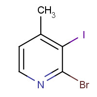 884494-42-2 2-bromo-3-iodo-4-methylpyridine chemical structure