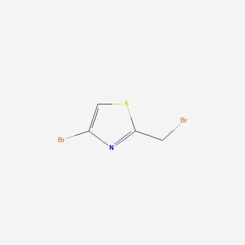 1138333-26-2 4-bromo-2-(bromomethyl)-1,3-thiazole chemical structure