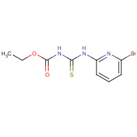 1010120-59-8 ethyl N-[(6-bromopyridin-2-yl)carbamothioyl]carbamate chemical structure