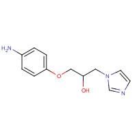 878668-47-4 1-(4-aminophenoxy)-3-imidazol-1-ylpropan-2-ol chemical structure