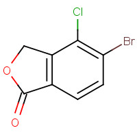 1374574-18-1 5-bromo-4-chloro-3H-2-benzofuran-1-one chemical structure