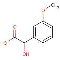21150-12-9 2-hydroxy-2-(3-methoxyphenyl)acetic acid chemical structure