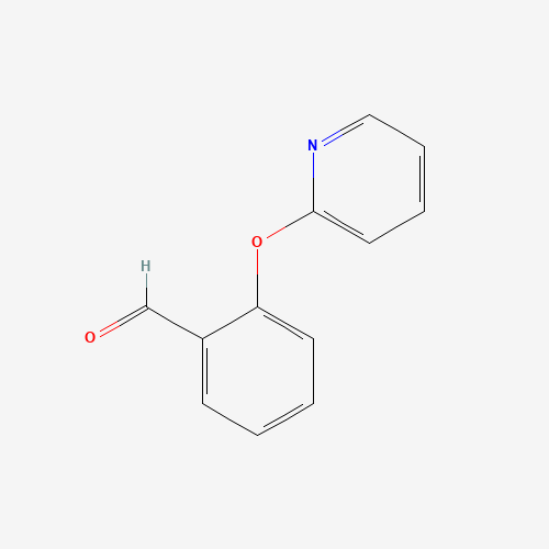 141580-71-4 2-pyridin-2-yloxybenzaldehyde chemical structure