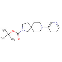 1246507-94-7 tert-butyl 8-pyridin-3-yl-2,8-diazaspiro[4.5]decane-2-carboxylate chemical structure