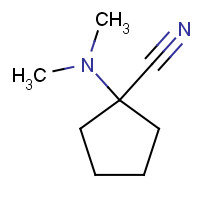 22912-31-8 1-(dimethylamino)cyclopentane-1-carbonitrile chemical structure