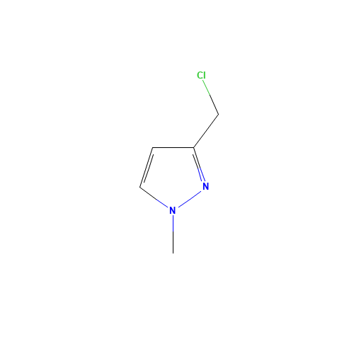 84547-64-8 3-(chloromethyl)-1-methylpyrazole chemical structure