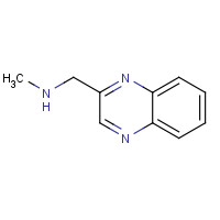 136727-13-4 N-methyl-1-quinoxalin-2-ylmethanamine chemical structure