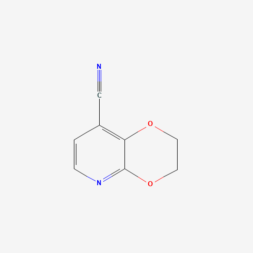1246088-54-9 2,3-dihydro-[1,4]dioxino[2,3-b]pyridine-8-carbonitrile chemical structure