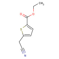 212508-31-1 ethyl 5-(cyanomethyl)thiophene-2-carboxylate chemical structure