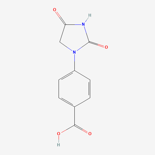 938458-79-8 4-(2,4-dioxoimidazolidin-1-yl)benzoic acid chemical structure
