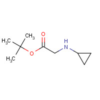 78773-38-3 tert-butyl 2-(cyclopropylamino)acetate chemical structure