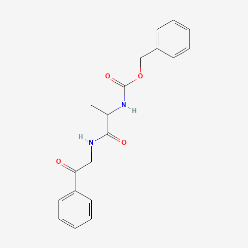 864825-19-4 benzyl N-[1-oxo-1-(phenacylamino)propan-2-yl]carbamate chemical structure