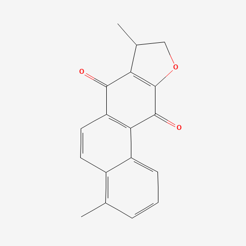20958-18-3 4,8-dimethyl-8,9-dihydronaphtho[2,1-f][1]benzofuran-7,11-dione chemical structure