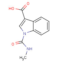 1386456-30-9 1-(methylcarbamoyl)indole-3-carboxylic acid chemical structure