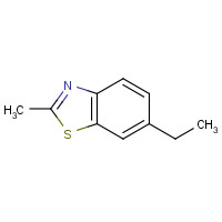 18879-32-8 6-ethyl-2-methyl-1,3-benzothiazole chemical structure