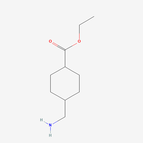 35879-53-9 ethyl 4-(aminomethyl)cyclohexane-1-carboxylate chemical structure