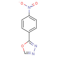 4291-13-8 2-(4-nitrophenyl)-1,3,4-oxadiazole chemical structure