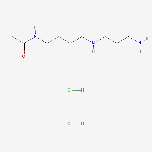 34450-15-2 N-[4-(3-aminopropylamino)butyl]acetamide;dihydrochloride chemical structure