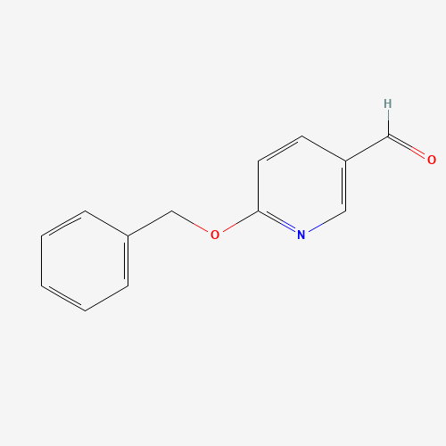 635712-99-1 6-phenylmethoxypyridine-3-carbaldehyde chemical structure