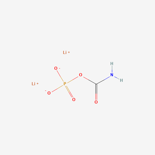 1866-68-8 dilithium;carbamoyl phosphate chemical structure