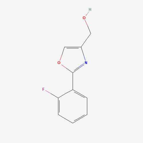 885274-00-0 [2-(2-fluorophenyl)-1,3-oxazol-4-yl]methanol chemical structure