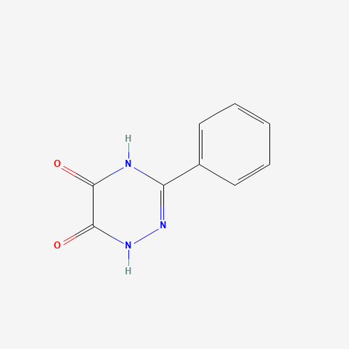 36993-99-4 3-phenyl-1,2-dihydro-1,2,4-triazine-5,6-dione chemical structure