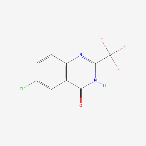 35982-55-9 6-chloro-2-(trifluoromethyl)-1H-quinazolin-4-one chemical structure